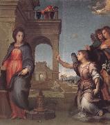 Andrea del Sarto Announce oil on canvas